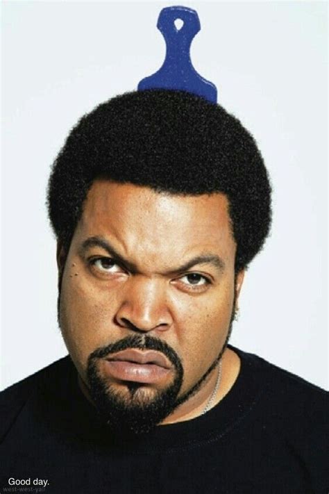 ice cube afro