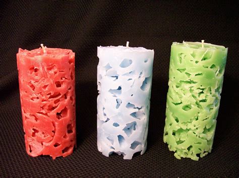 ice cube candles