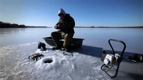 ice fishing in michigan