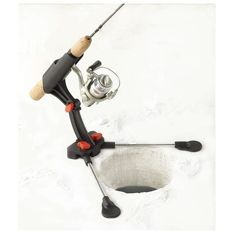 ice fishing pole holders