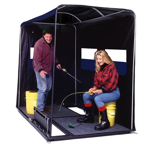 ice fishing tent with floor