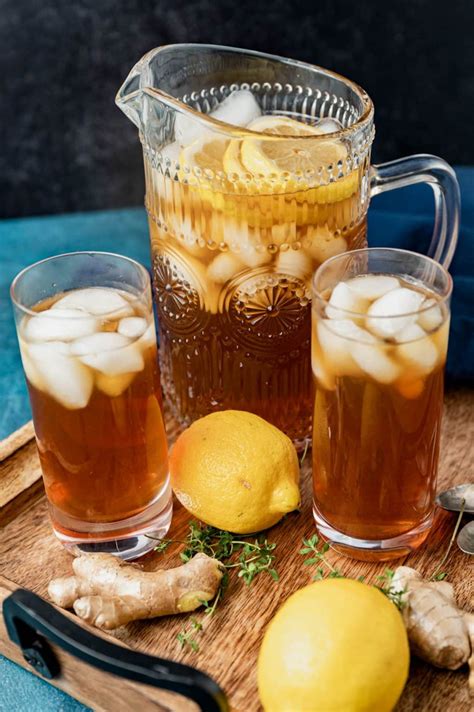 ice ginger tea
