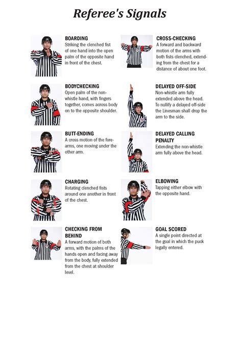 ice hockey ref signals