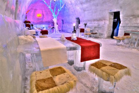 ice hotel in romania
