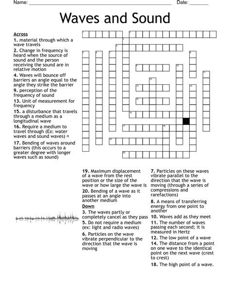ice into water sounds crossword