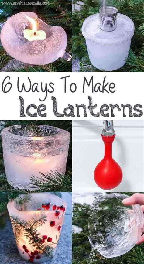 ice lanterns how to make