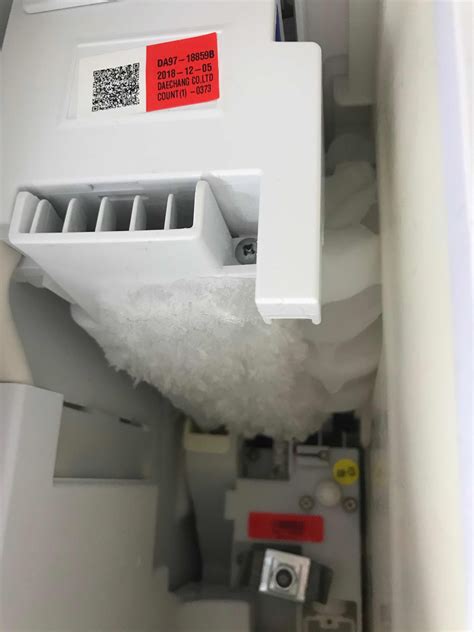 ice maker frozen solid