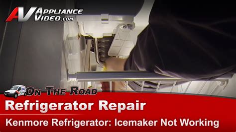 ice maker not working kenmore coldspot