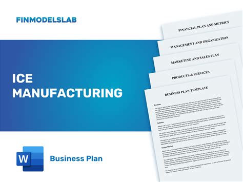 ice manufacturing business plan
