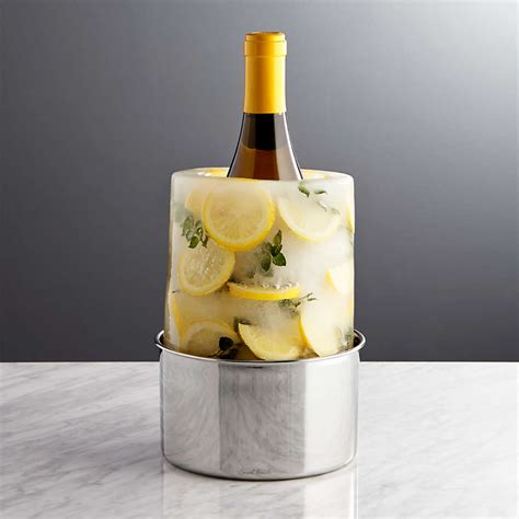 ice mold wine bottle chiller