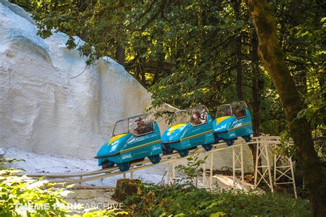 ice mountain bobsled roller coaster