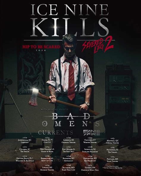 ice nine kills in this moment tour