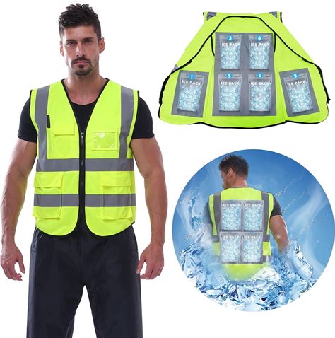 ice pack cooling vest