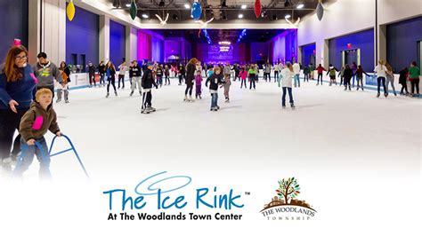 ice rink at the woodlands town center