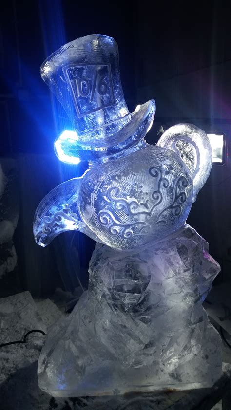 ice sculpture luge