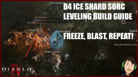 ice shards leveling build
