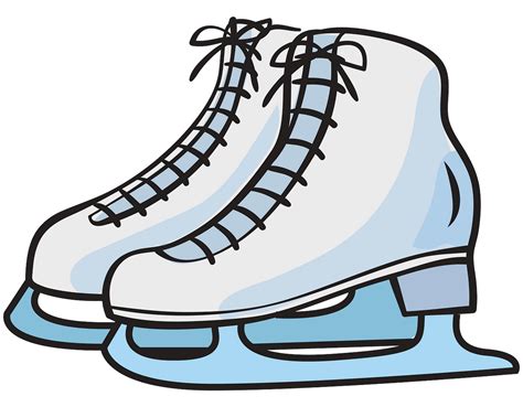 ice skate clipart