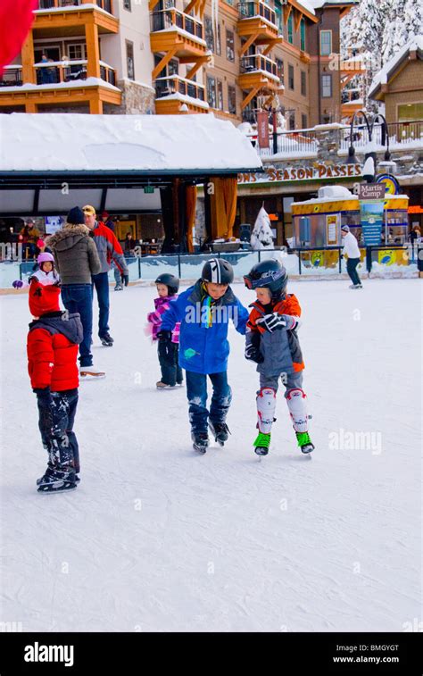 ice skating at northstar