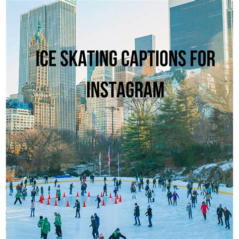 ice skating captions