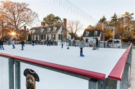 ice skating colonial williamsburg va