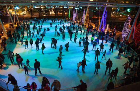 ice skating gallivan center