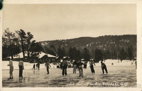 ice skating in big bear lake