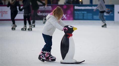 ice skating penguin