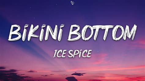 ice spice bikini bottom lyrics