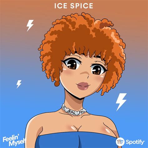 ice spice cartoon look alike