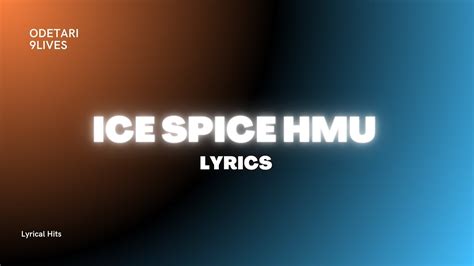 ice spice hmu lyrics