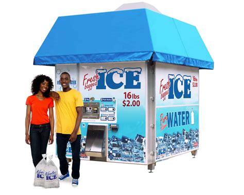 ice vending machine business cost