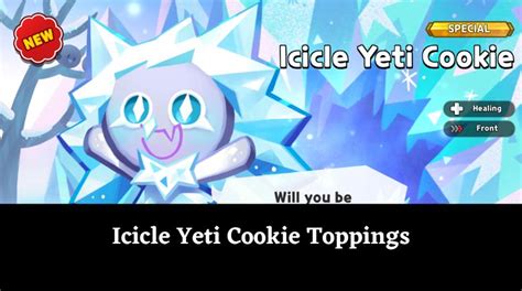ice yeti cookie toppings
