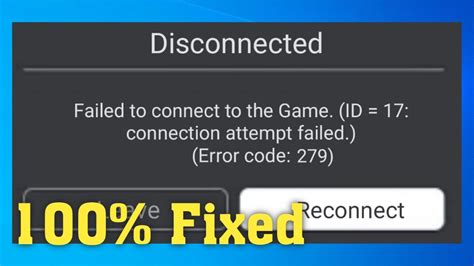 id 17 connection attempt failed, Roblox attempt 3 youtube. How to fix error code 279 (id=17: connection attempt failed) failed to