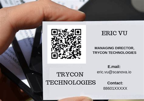 id card qr code details format, Premium vector