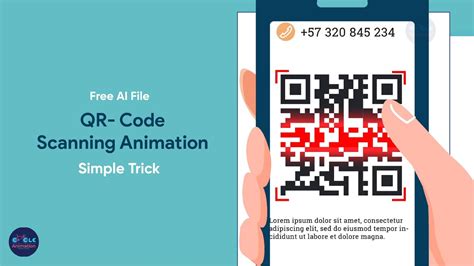 id with qr code animation, Qr code animation using after effects tutorial by cycle animation