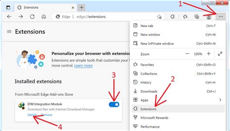 idm extension error in edge, Idm manager extension