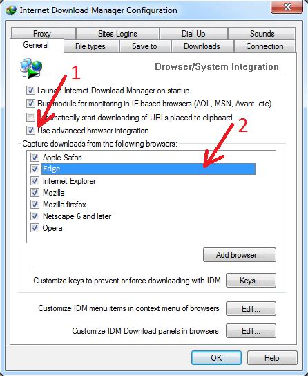 idm integration module microsoft edge error, Internet download manager: edge browser integration