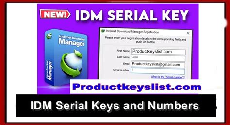 idm serial number, Idm 6.42 serial number ️ register internet download manager for