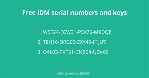 idm serial number reddit, Feb 2024 ᐈ idm 6.42 serial number for lifetime free
