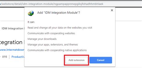 idm web extension, Idm module enable integrate. Download idm extension for edge