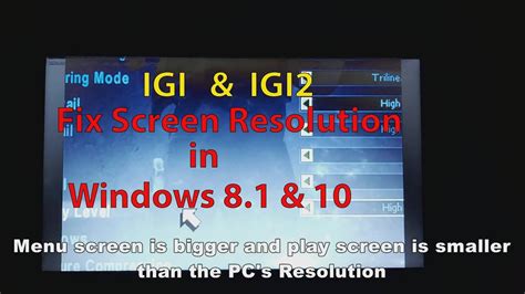 igi 2 resolution problem, 