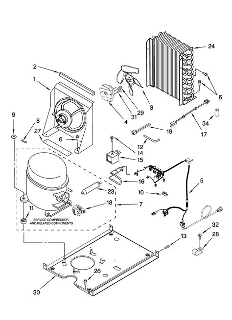 igloo ice maker parts diagram