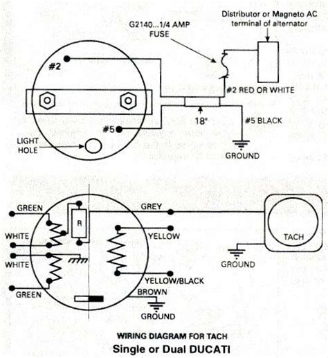 ignition tachometer wiring diagram ducati 