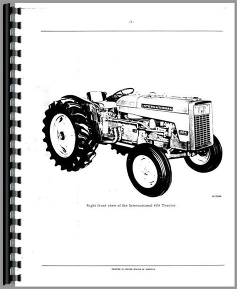 ih 424 parts diagram 