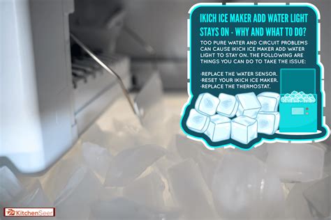 ikich ice maker troubleshooting