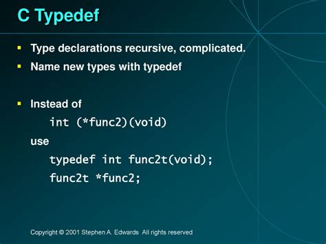 illegal typedef name reference, What makes a variable name illegal in programming?