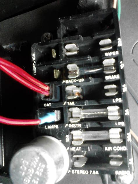 impala fuse box diagram 