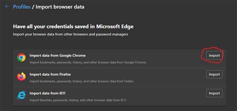 import browser data from brave to edge, Microsoft edge import von browserdaten bei jedem start