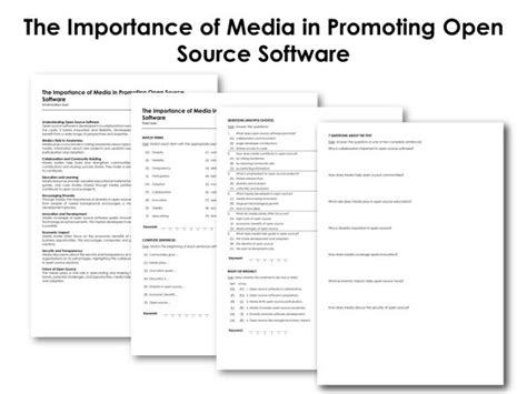 importance of software in media, 