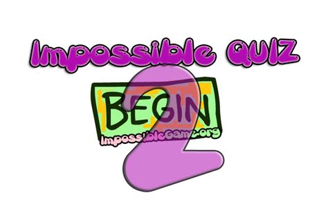impossible quiz 2 flash, The impossible quiz 2